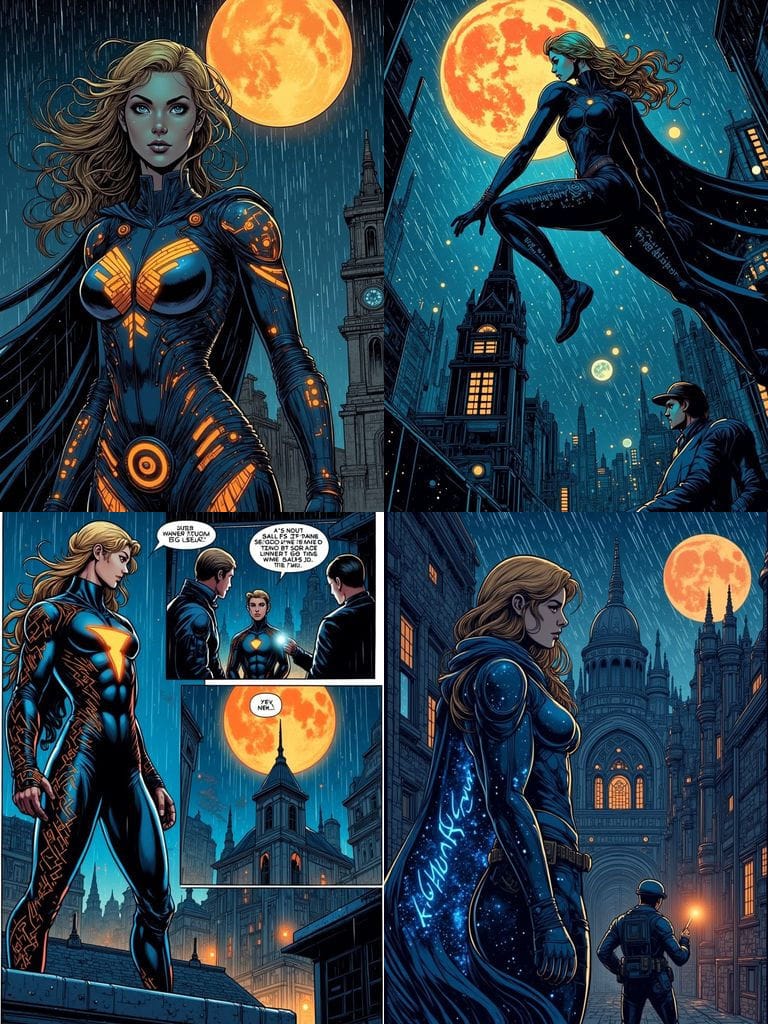 Generic Graphic Novel Page